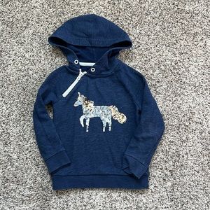 COPY - Girls Cat&Jack unicorn sweatshirt size XS (4/5)